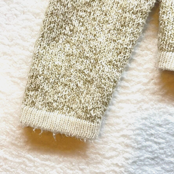 Banana Republic Womens Sweater Small Beige Cream Cardigan Bucle Knit Open Front - Picture 6 of 11